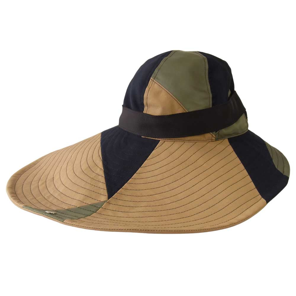 Sacai サカイ 21SS 21-0202S HWT Solid Mix Hat ベージュ系 3【新古品】【未使用】【中古】