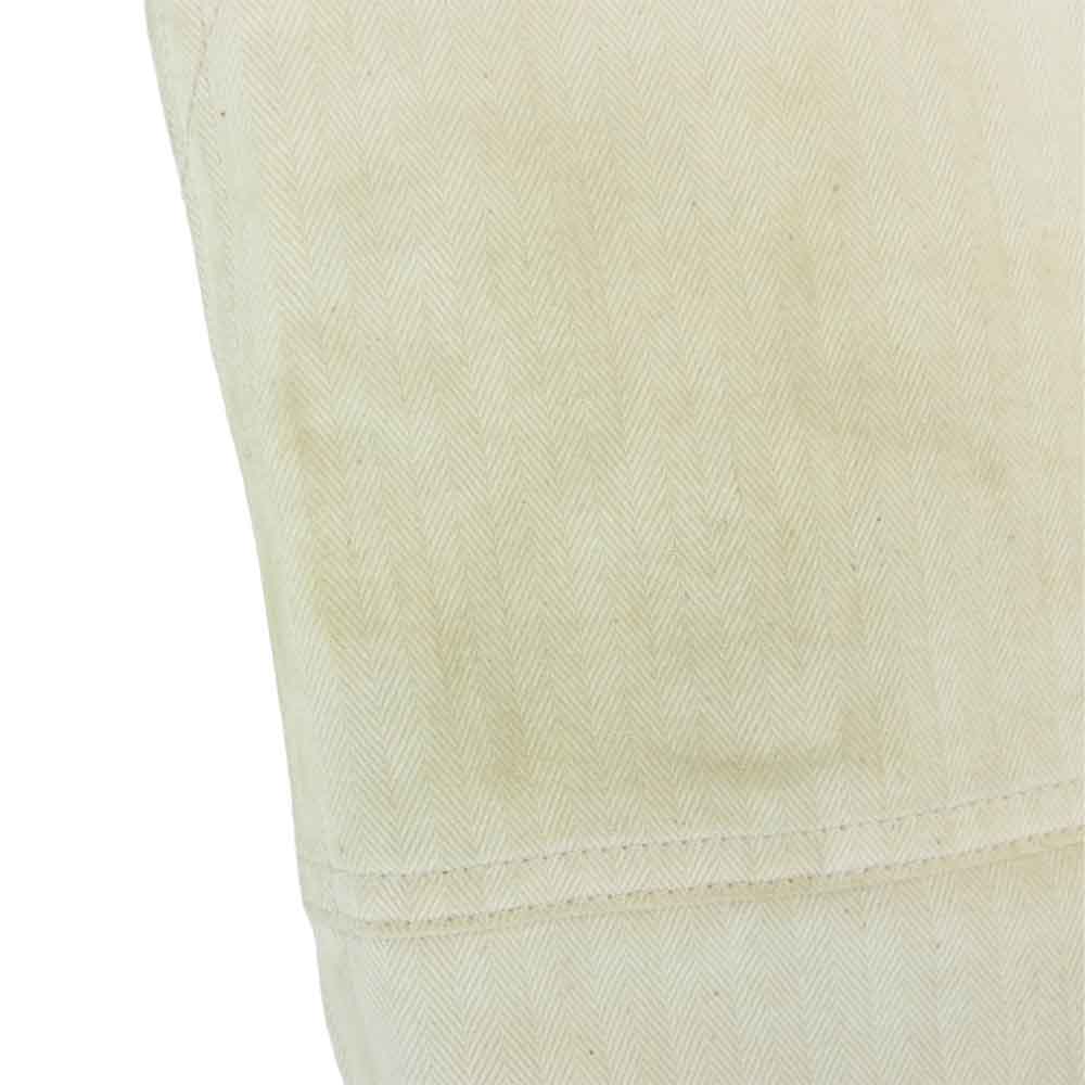 Nigel Cabourn ナイジェルケーボン 8020050000 ヘリンボーン ユーティリティ ベイカー パンツ ホワイト系 34【中古】