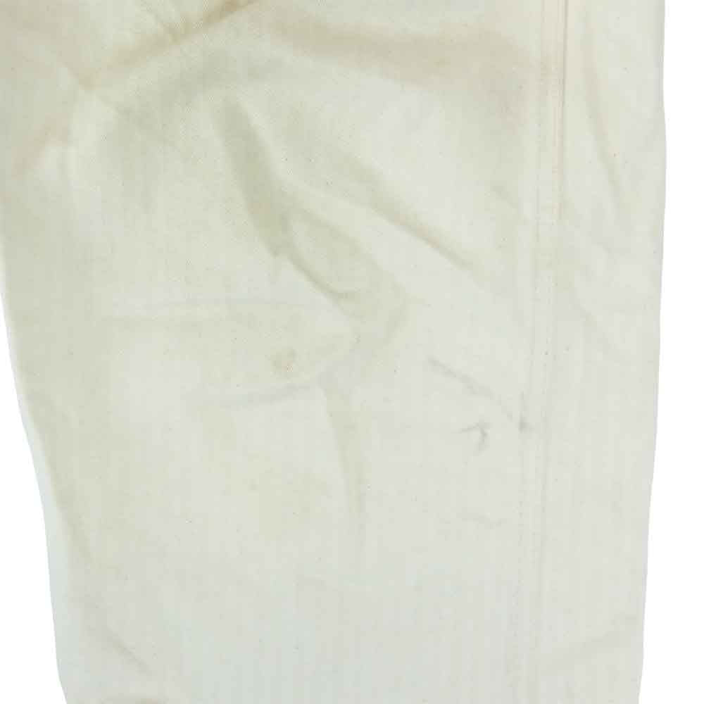 Nigel Cabourn ナイジェルケーボン 8020050000 ヘリンボーン ユーティリティ ベイカー パンツ ホワイト系 34【中古】