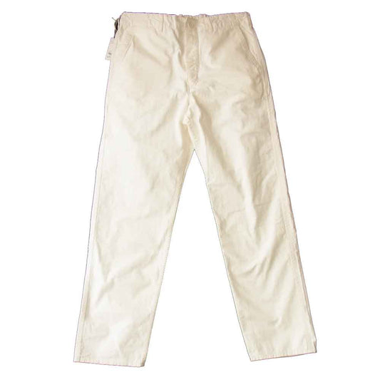 orSlow オアスロウ 03-5000-66 FRENCH WORK PANTS フレンチ ワーク パンツ ホワイト系 XL【極上美品】【中古】