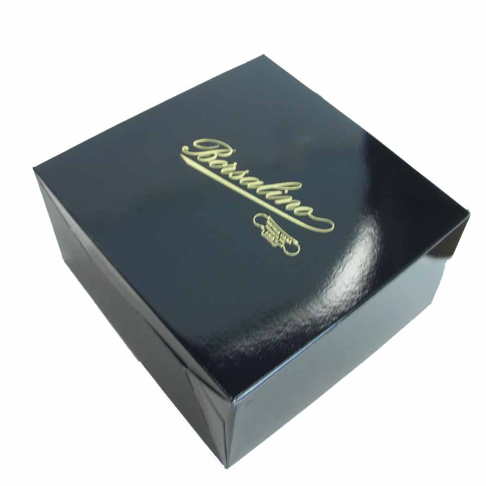 ボルサリーノ ALESSANDRIA アレッサンドリア ターコイズ ファーフェルト ハット エメラルドグリーン グリーン系 59【新古品】【未使用】【中古】
