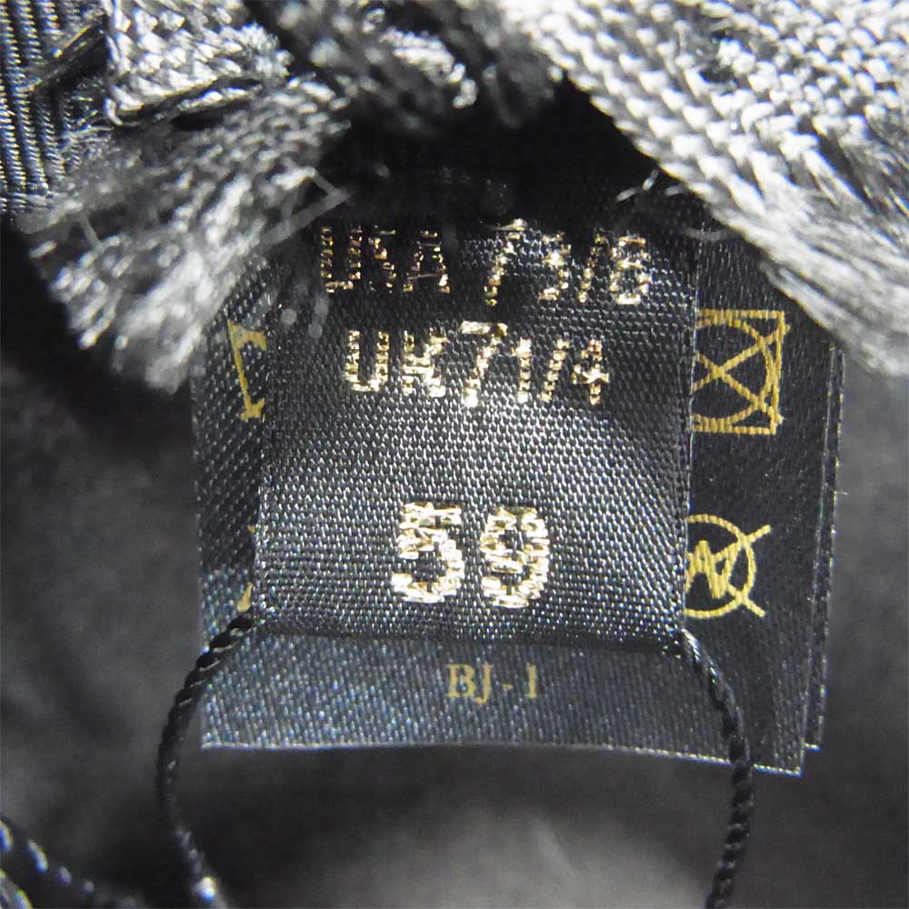 ボルサリーノ 390054 ALESSANDRIA アレッサンドリア ラザート 中折れ ハット ブラウン ブラウン系 59【新古品】【未使用】【中古】