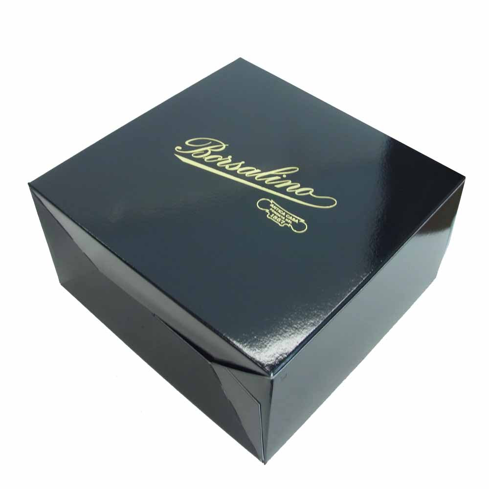 ボルサリーノ 390060 ALESSANDRIA アレッサンドリア ラザート サファリ ブラウン ブラウン系 58【新古品】【未使用】【中古】