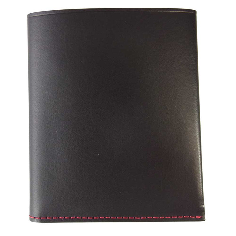 フラソリティ ルボナー FB602 二つ折り 財布 札入れ ブラック ブラック系【極上美品】【中古】