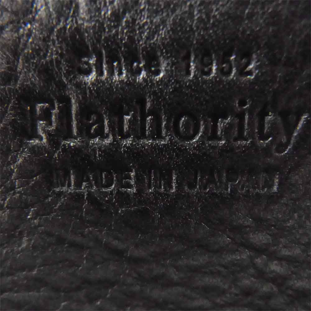 FS712 Shell Cordovan Pencil case シェルコードバン ペンケース ブラック系【極上美品】【中古】