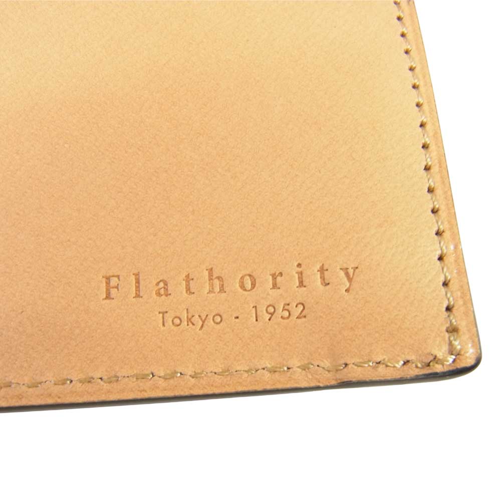 フラソリティ ルボナー FM701 water Oil Cordovan Long Wallet 水染 オイルコードバン 長札入れ ブルー系【極上美品】【中古】