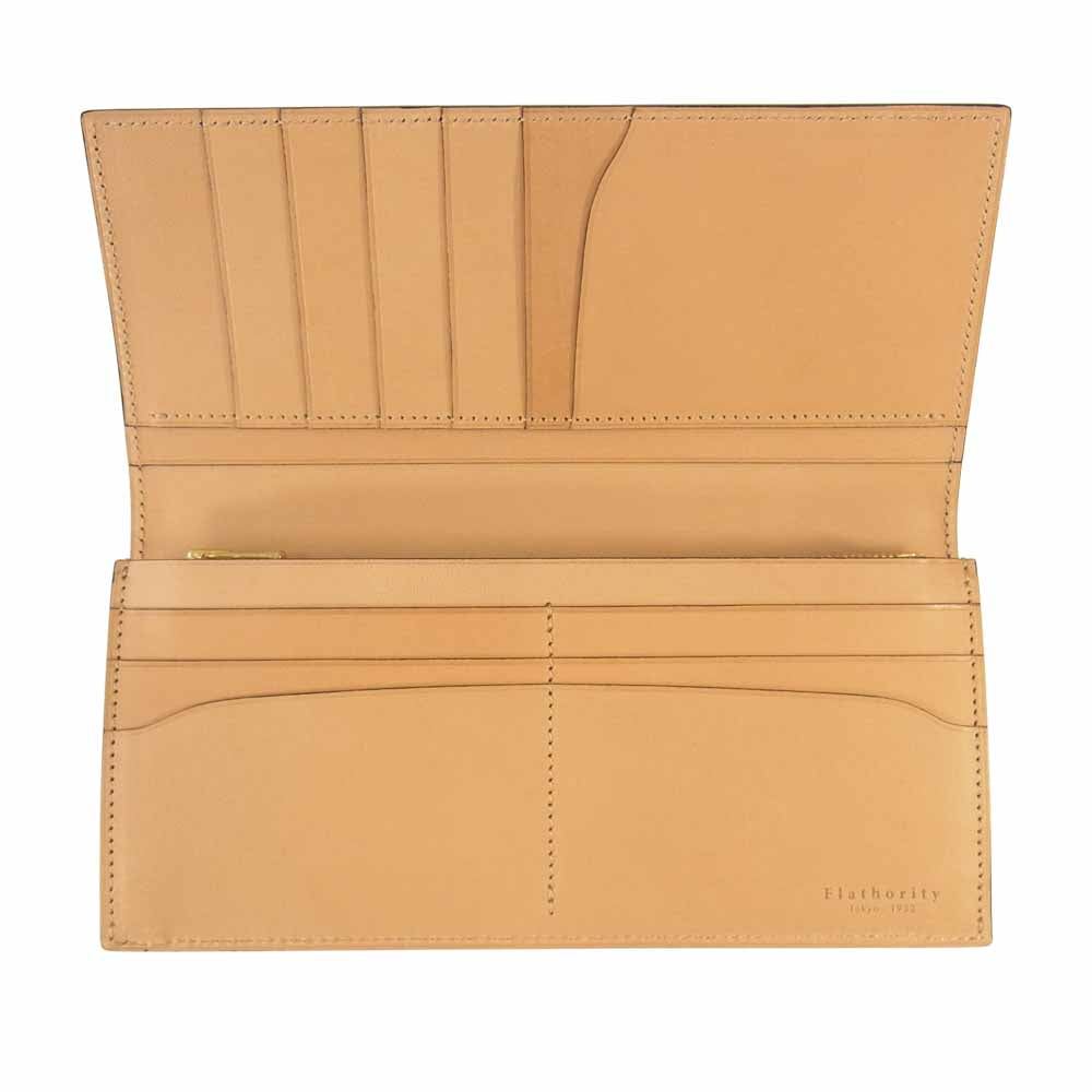 フラソリティ ルボナー FS701 Shell Cordovan Long Wallet シェルコードバン ロングウォレット 長財布 ネイビー系【極上美品】【中古】