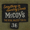 The REAL McCOY'S ザリアルマッコイズ MC11009 MILITARY Tee AIR FORCE ACADEMY クルーネック 半袖 Tシャツ カーキ系 36【中古】