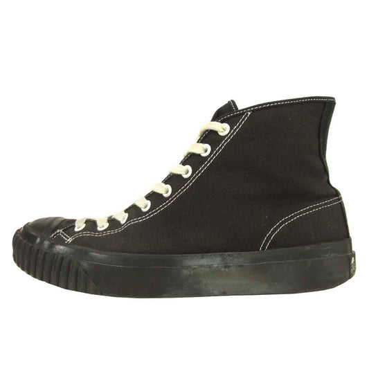 The REAL McCOY'S ザリアルマッコイズ 6510-827160 MILITARY CANVAS TRANING SHOES ミリタリー キャンバス トレーニング シューズ スニーカー ブラック系 7.5【中古】