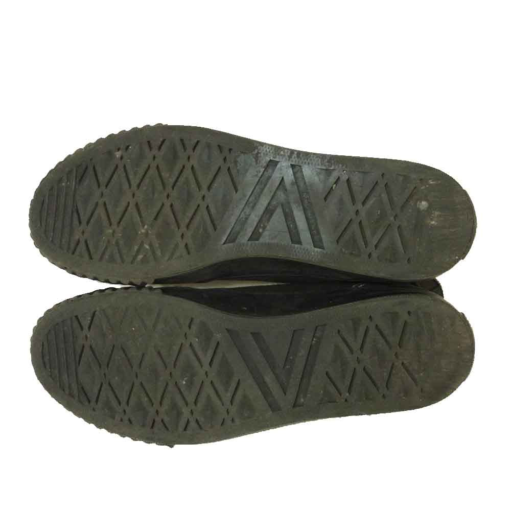 The REAL McCOY'S ザリアルマッコイズ 6510-827160 MILITARY CANVAS TRANING SHOES ミリタリー キャンバス トレーニング シューズ スニーカー ブラック系 7.5【中古】