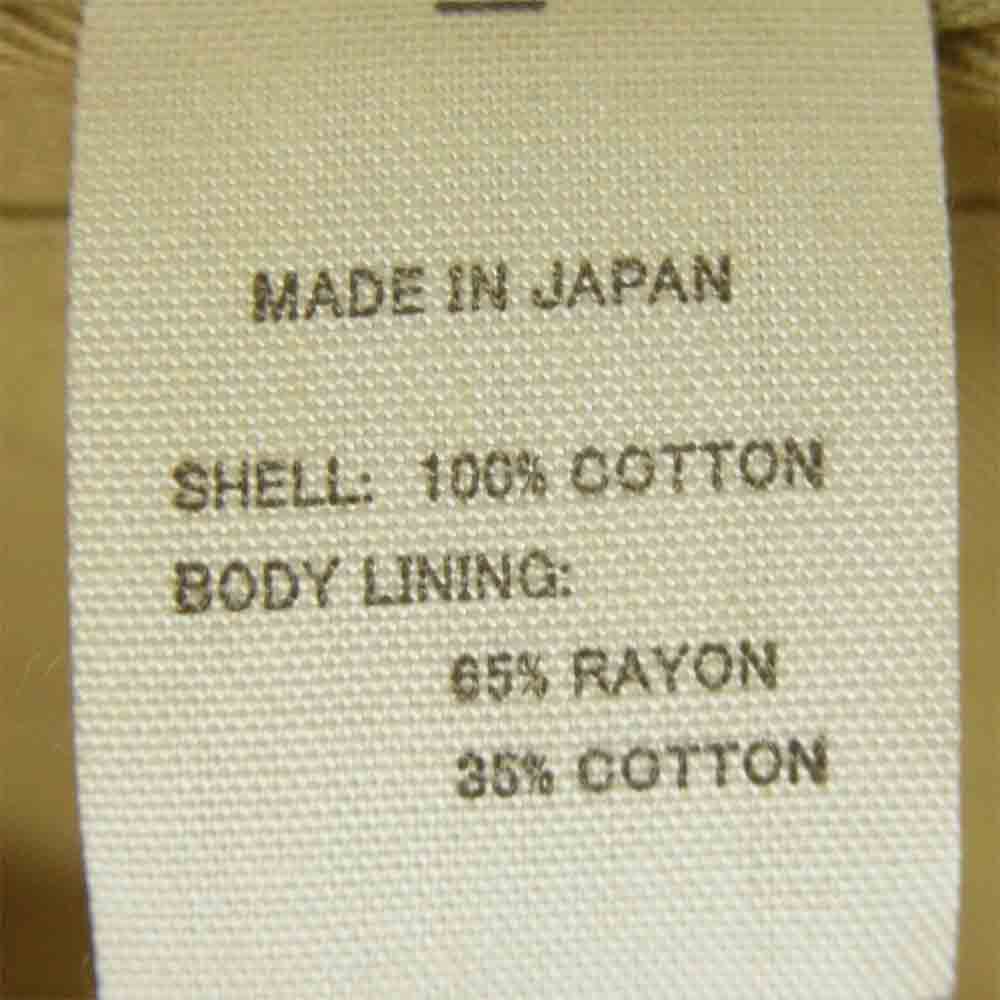 TOY'S McCOY トイズマッコイ TMJ1615 TAXI DRIVER TANKER JACKET タクシー ドライバー タンカース ジャケット カーキ系 XS【美品】【中古】