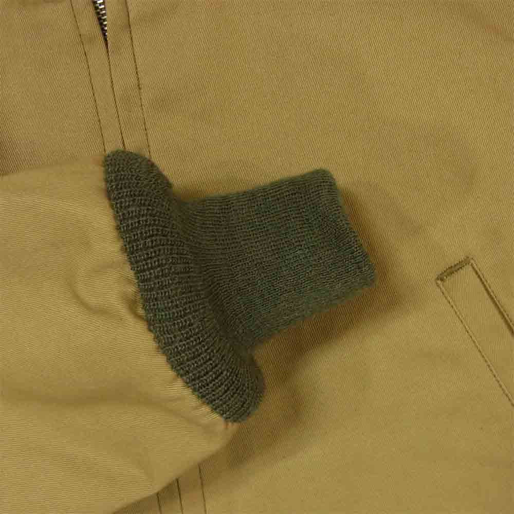 TOY'S McCOY トイズマッコイ TMJ1615 TAXI DRIVER TANKER JACKET タクシー ドライバー タンカース ジャケット カーキ系 XS【美品】【中古】