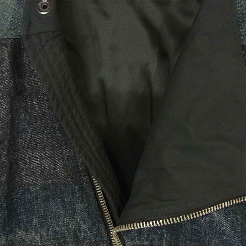 Rick Owens リックオウエンス 国内正規品 デニム 袖レザー 切替