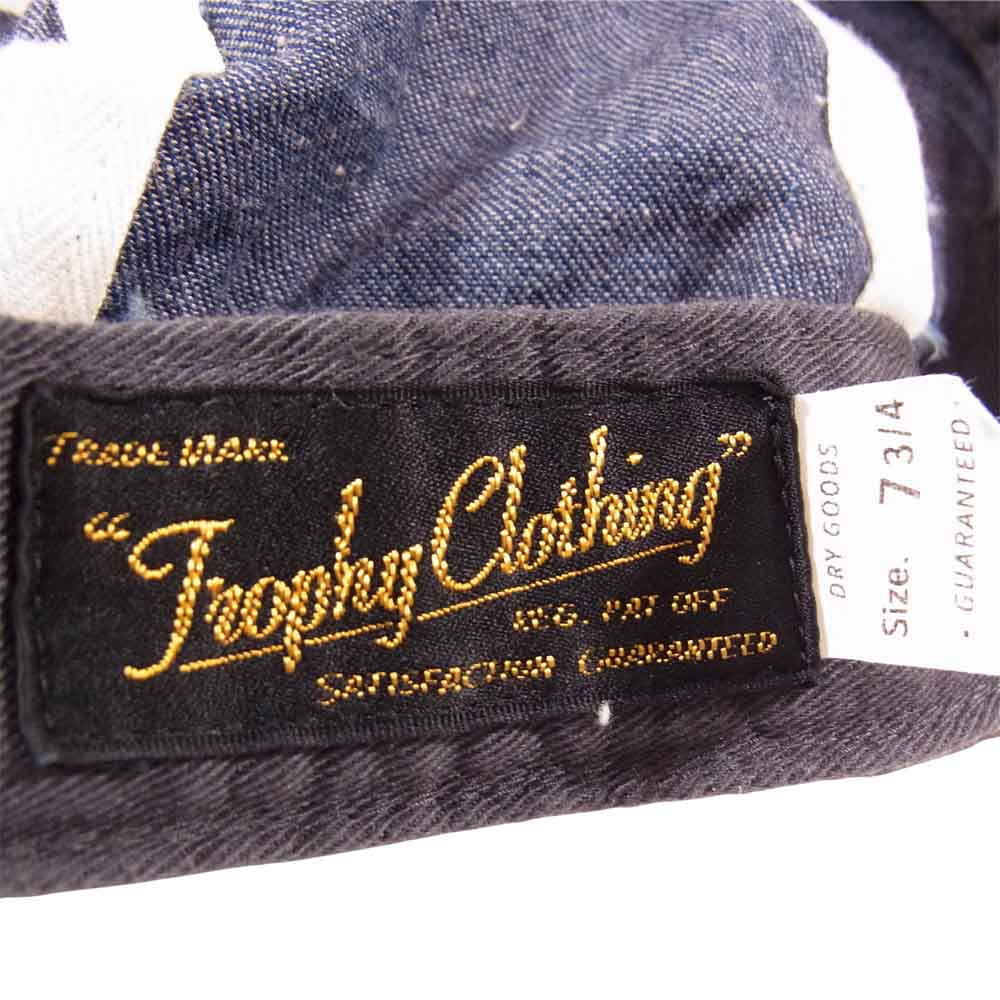 トロフィークロージング デニム キャップ ワーク キャップ【中古】