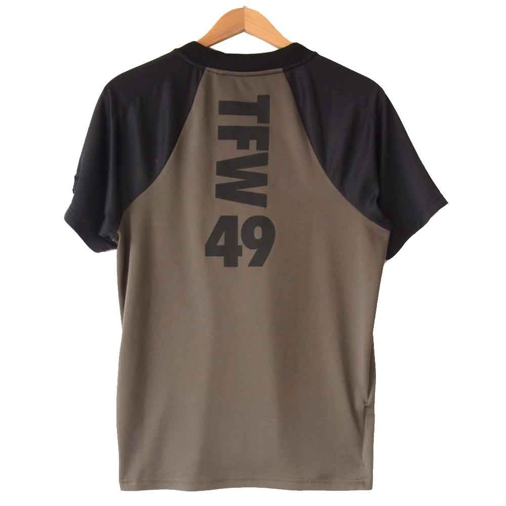 ジュンハシモト TFW49 メッシュ ポロシャツ カーキ カーキ系 5【中古】