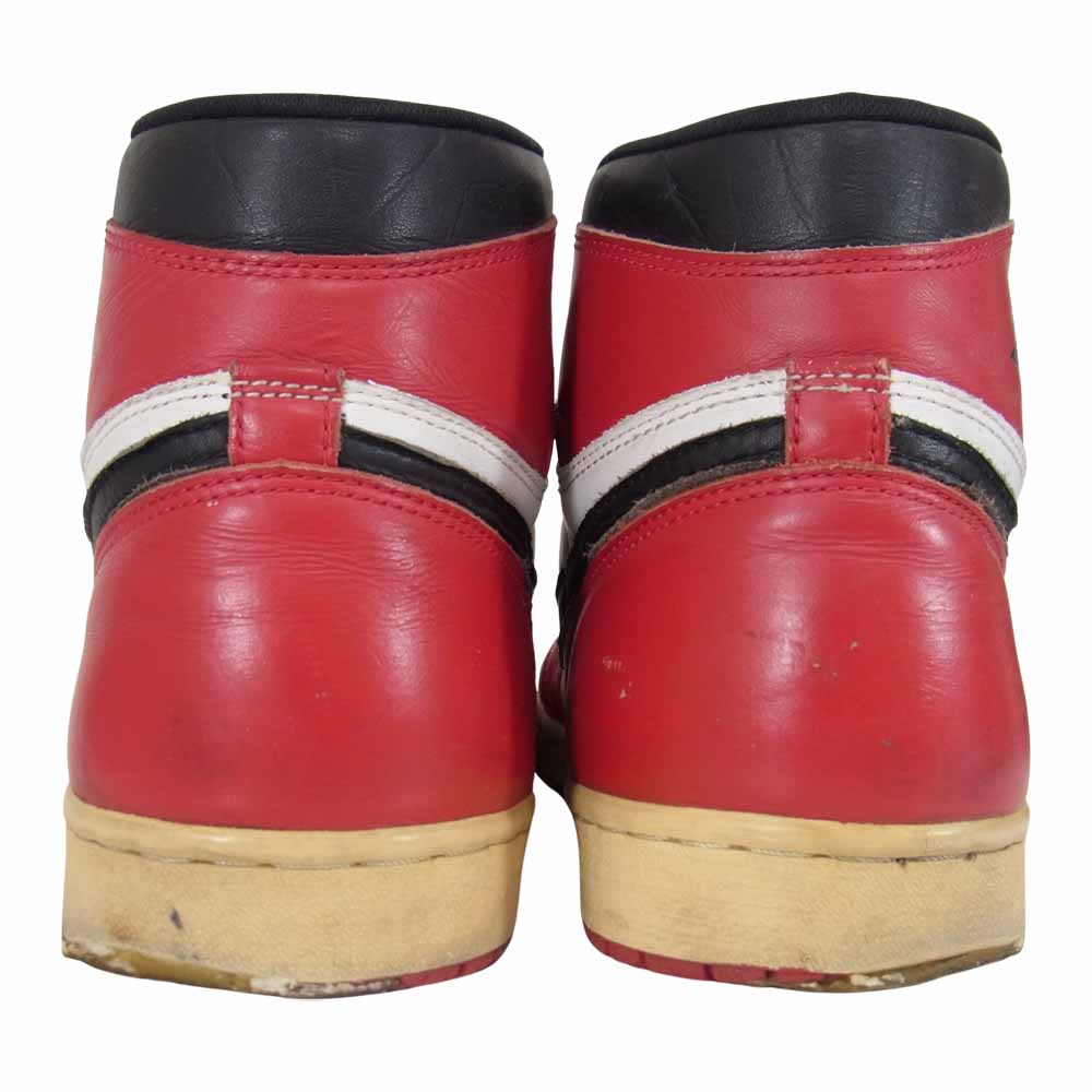 NIKE ナイキ 130207-101 観賞用 94年製 AIR JORDAN 1 CHICAGO エアジョーダン 1 シカゴ レッド系 31㎝【中古】
