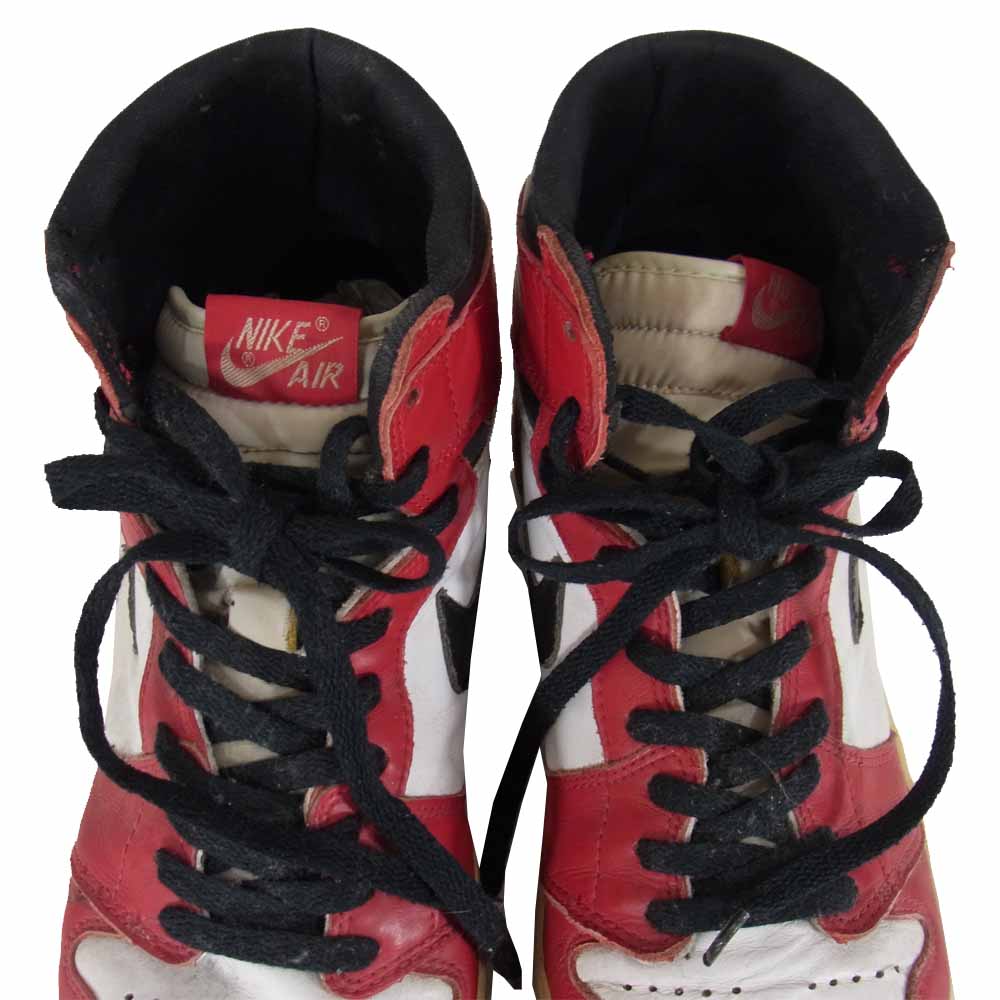 NIKE ナイキ 130207-101 観賞用 94年製 AIR JORDAN 1 CHICAGO エアジョーダン 1 シカゴ レッド系 31㎝【中古】