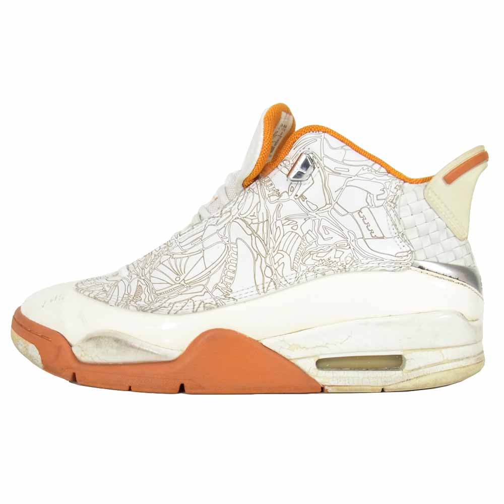 NIKE ナイキ 311046 111 鑑賞用 AIR JORDAN DUB-ZERO オレンジ系 26cm【中古】