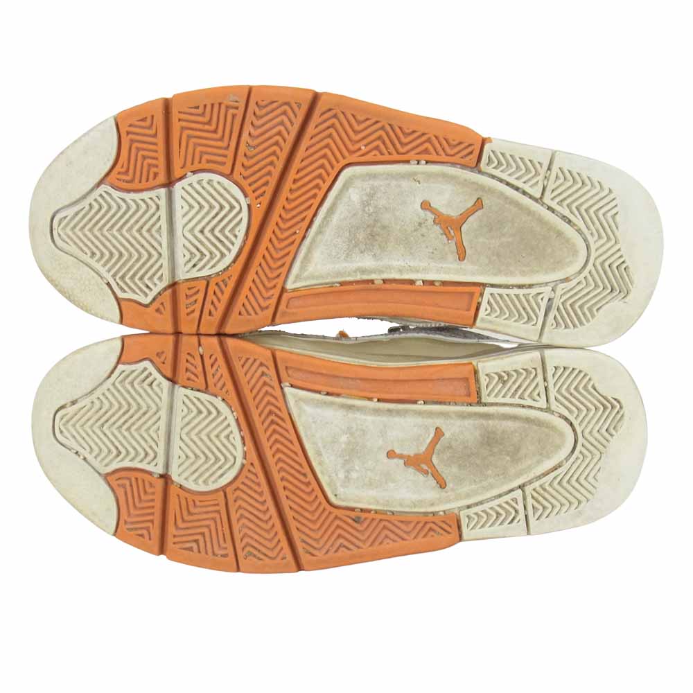 NIKE ナイキ 311046 111 鑑賞用 AIR JORDAN DUB-ZERO オレンジ系 26cm【中古】