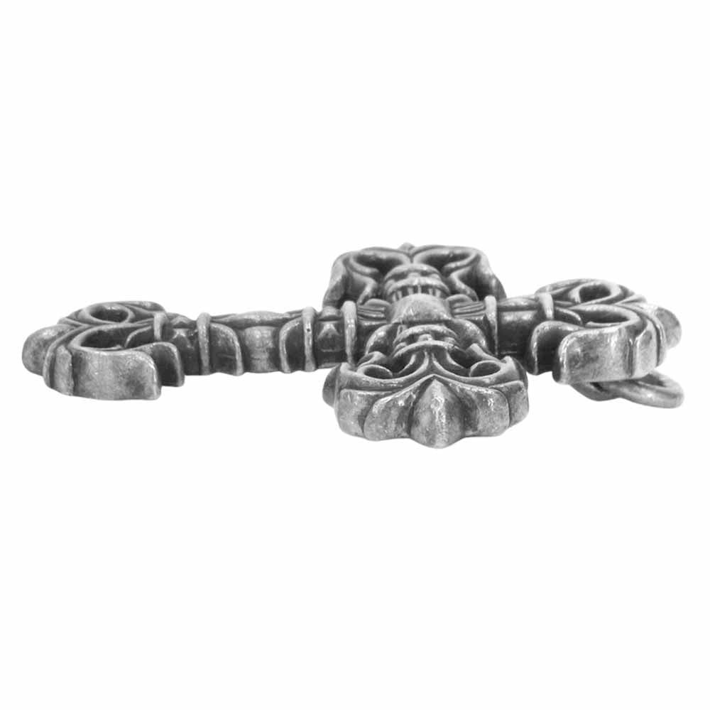 CHROME HEARTS クロムハーツ（原本無） フィリグリー クロス スモール ペンダント シルバー系【中古】