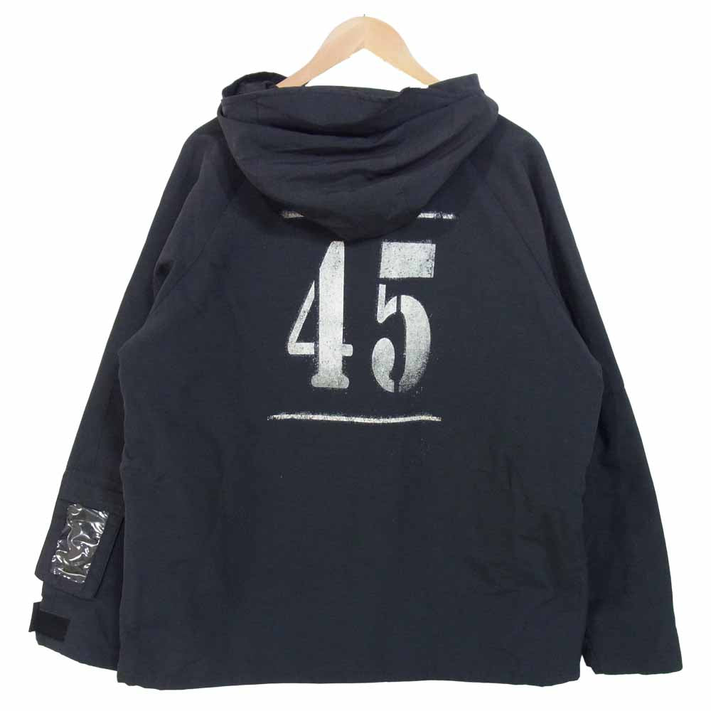 ブルオリジナル BSMG-11-FW-02 ミリタリー マウンテン パーカー 日本製 ブラック系 XL【中古】