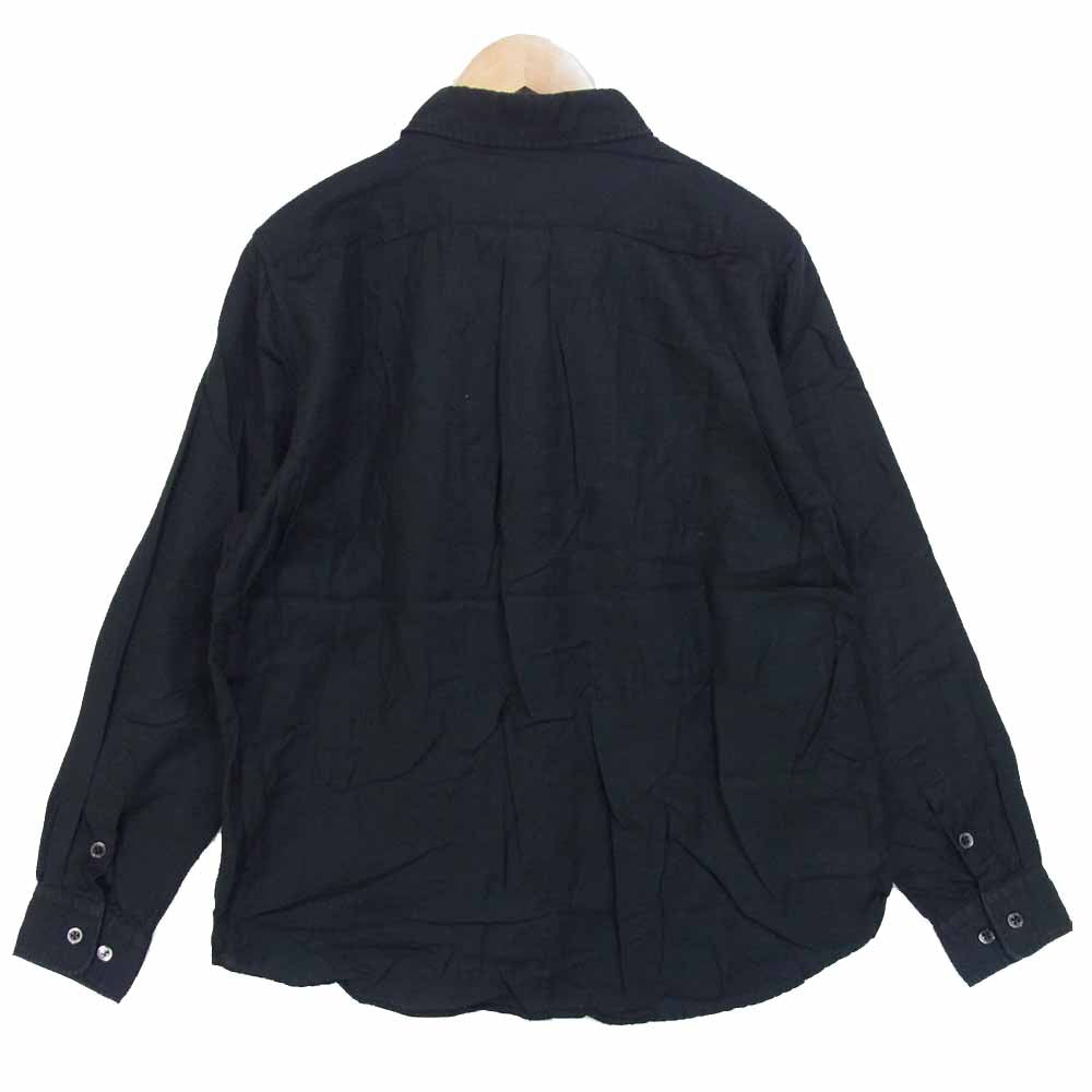 GANGSTERVILLE ギャングスタービル GSV-19-SS-32 Casino L/S Shirts カジノロングスリーブ シャツ ブラック系 XL【中古】