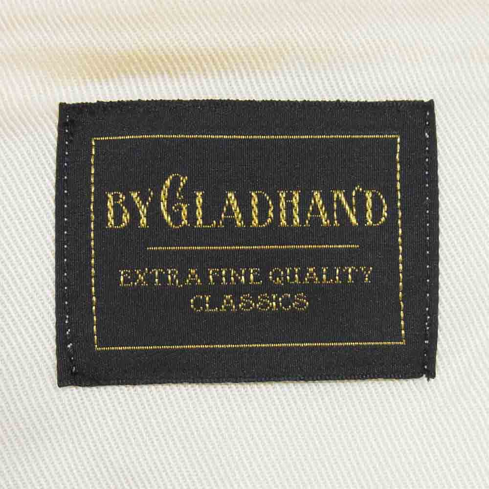 BY GLADHAND バイグラッドハンド 17SS BYGH-17-SS-08 Cavana Shirts キャバナ ロングスリーブ シャツ ベージュ系 L【中古】