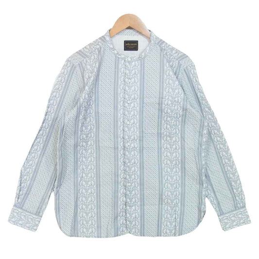BY GLADHAND バイグラッドハンド 18SS BYGH-18-SS-17 WARDROBE L/S SHIRTS ワードローブ シャツ ホワイト系 L【中古】