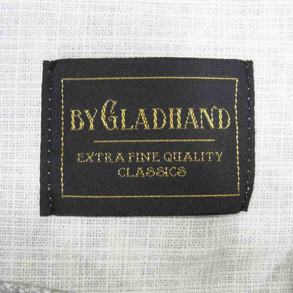 BY GLADHAND バイグラッドハンド 18SS BYGH-18-SS-17 WARDROBE L/S SHIRTS ワードローブ シャツ ホワイト系 L【中古】