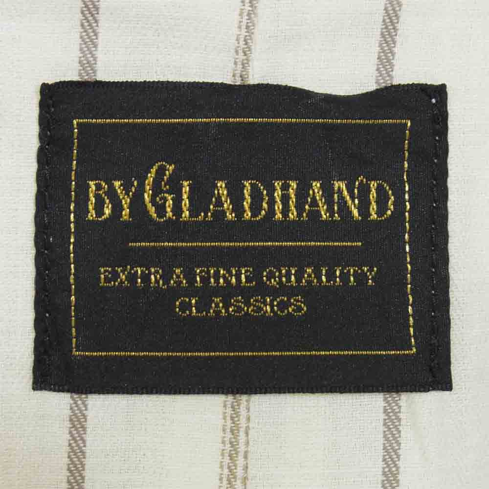 BY GLADHAND バイグラッドハンド 16AW BYGH-16-AW-11 FRONTIER VEST ネイティブ柄 ベスト ジャケット 赤茶×白系 XL【中古】