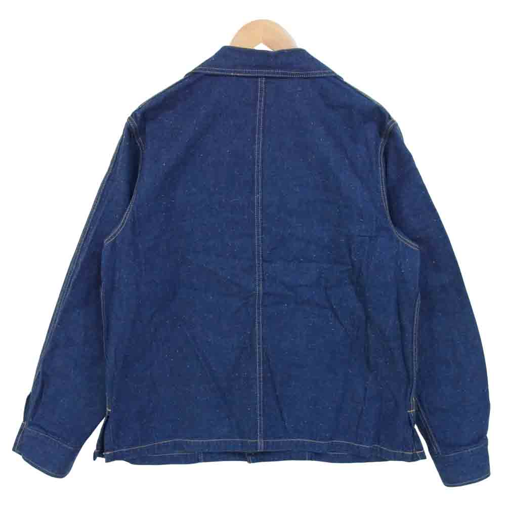 BY GLADHAND バイグラッドハンド 17AW BYGH-17-AW-15 BANI COVERALL JACKET デニム カバーオール ジャケット インディゴブルー系 L【中古】