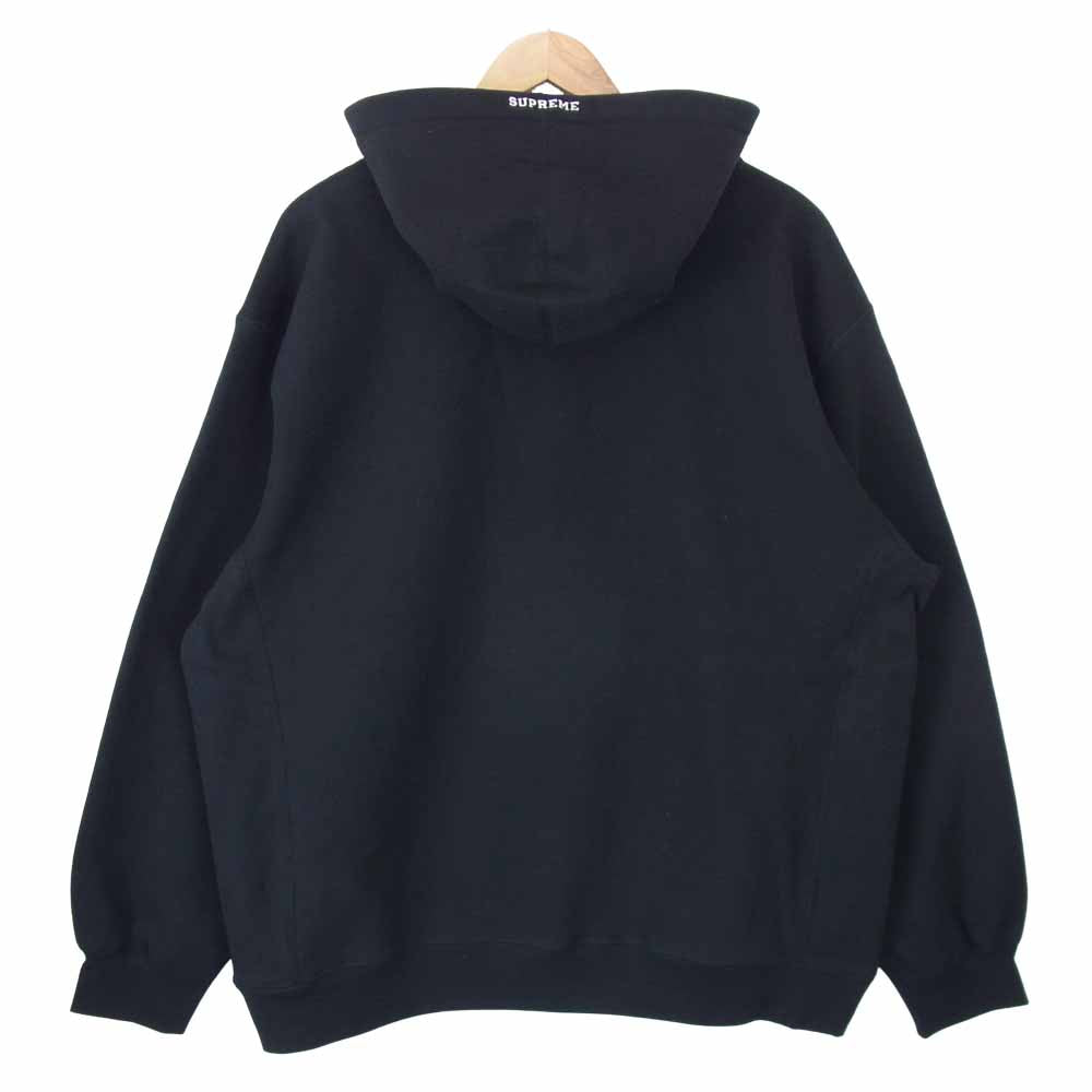 Supreme シュプリーム Swarovski S Logo Hooded Sweatshirt  スワロフスキー エス ロゴ フーディー スウェットシャツ パーカー ブラック ブラック系 XL【新古品】【未使用】【中古】