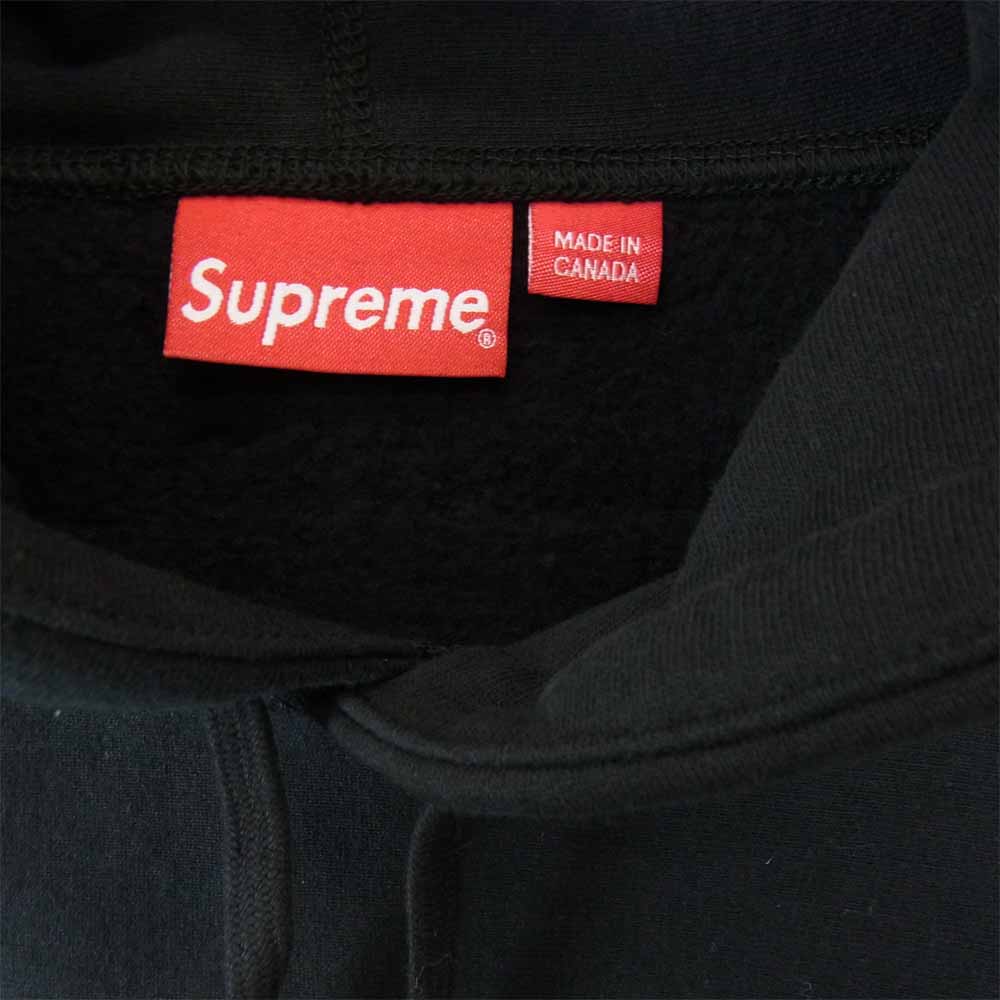 Supreme シュプリーム Swarovski S Logo Hooded Sweatshirt  スワロフスキー エス ロゴ フーディー スウェットシャツ パーカー ブラック ブラック系 XL【新古品】【未使用】【中古】