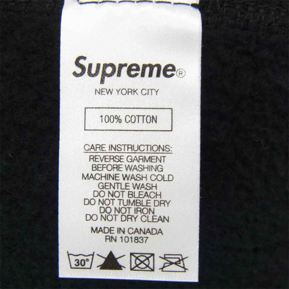 Supreme シュプリーム Swarovski S Logo Hooded Sweatshirt  スワロフスキー エス ロゴ フーディー スウェットシャツ パーカー ブラック ブラック系 XL【新古品】【未使用】【中古】