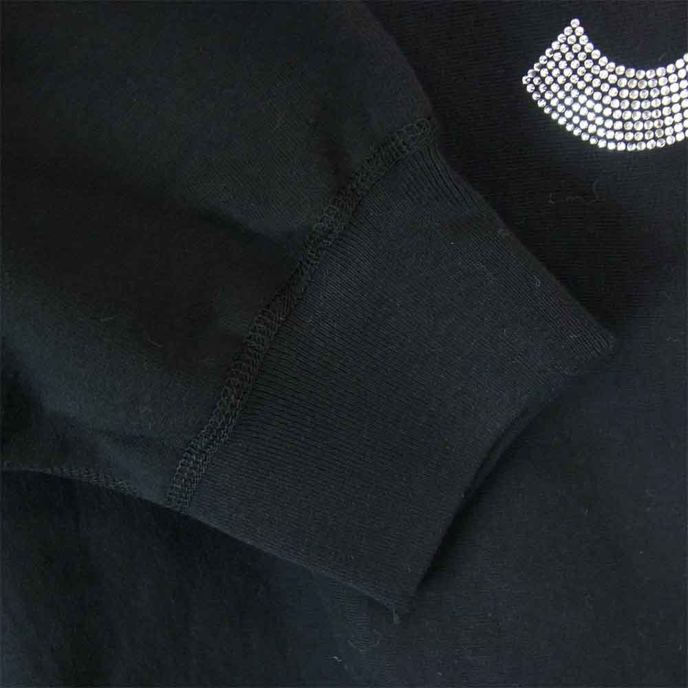 Supreme シュプリーム Swarovski S Logo Hooded Sweatshirt  スワロフスキー エス ロゴ フーディー スウェットシャツ パーカー ブラック ブラック系 XL【新古品】【未使用】【中古】