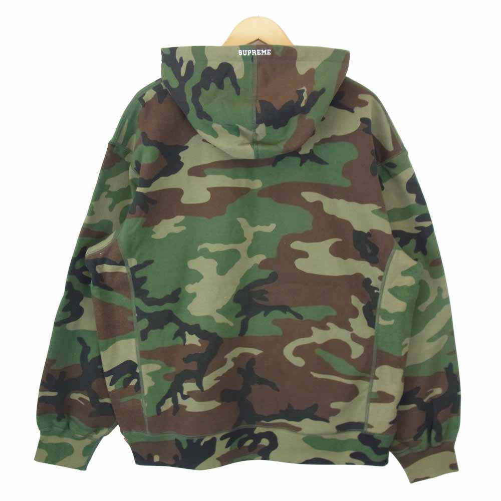 supreme s logo swarovski camo hoodie Ｍ