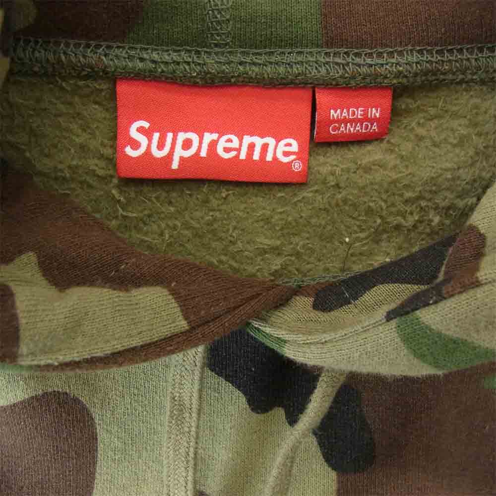 Supreme シュプリーム Swarovski S Logo Hooded Sweatshirt  スワロフスキー エス ロゴ フーディー スウェットシャツ パーカー ウッドランドカモ マルチカラー系 XL【新古品】【未使用】【中古】