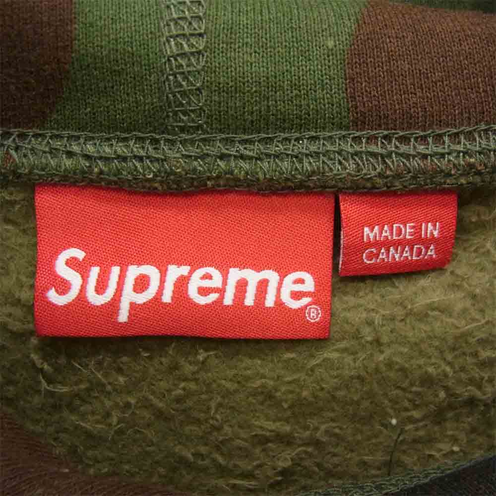 Supreme シュプリーム Swarovski S Logo Hooded Sweatshirt  スワロフスキー エス ロゴ フーディー スウェットシャツ パーカー ウッドランドカモ マルチカラー系 XL【新古品】【未使用】【中古】