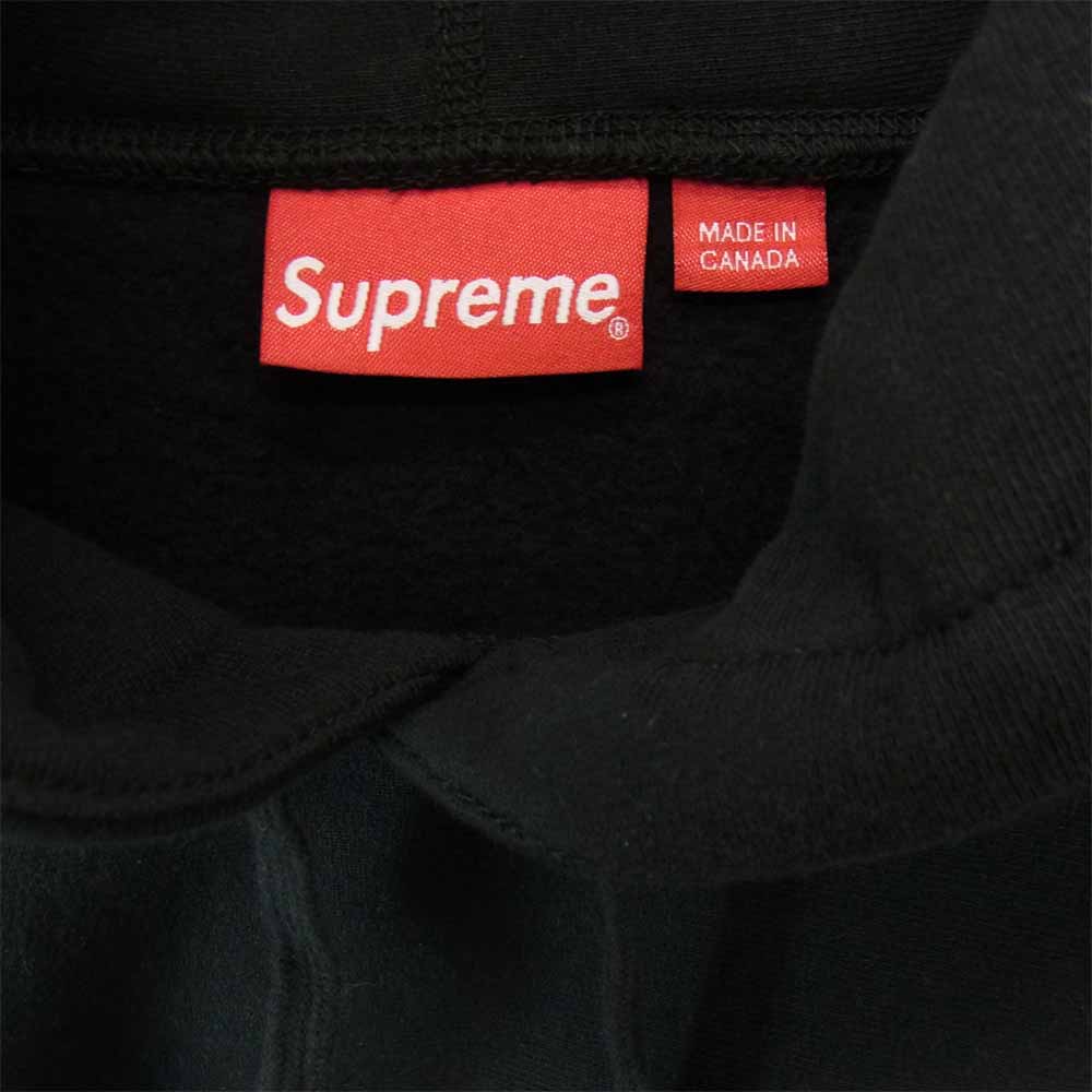 Supreme シュプリーム Swarovski S Logo Hooded Sweatshirt  スワロフスキー エス ロゴ フーディー スウェットシャツ パーカー ブラック ブラック系 XL【新古品】【未使用】【中古】