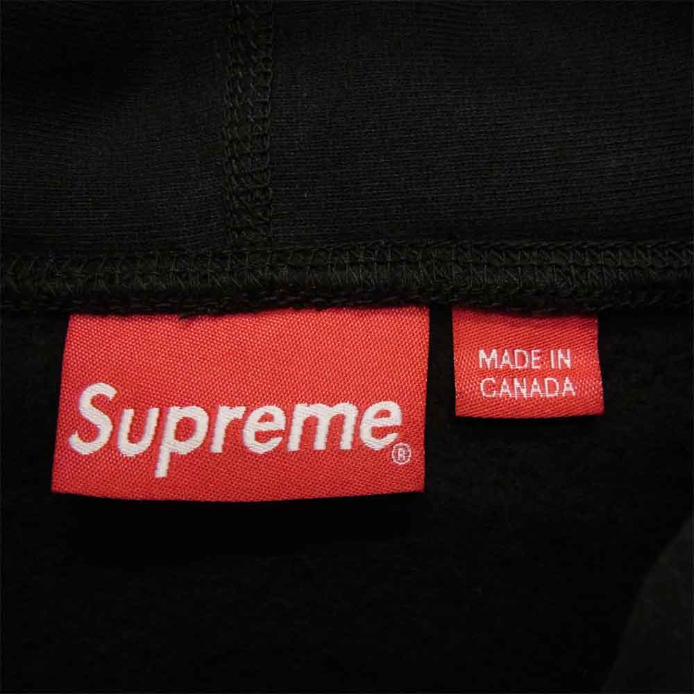 Supreme シュプリーム Swarovski S Logo Hooded Sweatshirt  スワロフスキー エス ロゴ フーディー スウェットシャツ パーカー ブラック ブラック系 XL【新古品】【未使用】【中古】