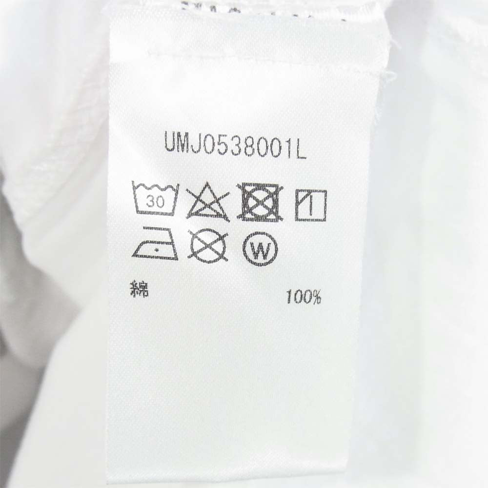 マッキアジェイ フォトプリント Tシャツ 半袖Tシャツ イタリア製 ホワイト系 L【美品】【中古】