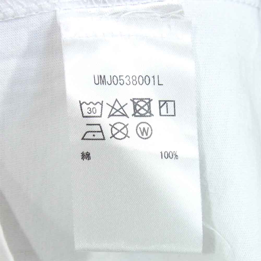 マッキアジェイ フォトプリント Tシャツ 半袖Tシャツ イタリア製 ホワイト系 L【美品】【中古】