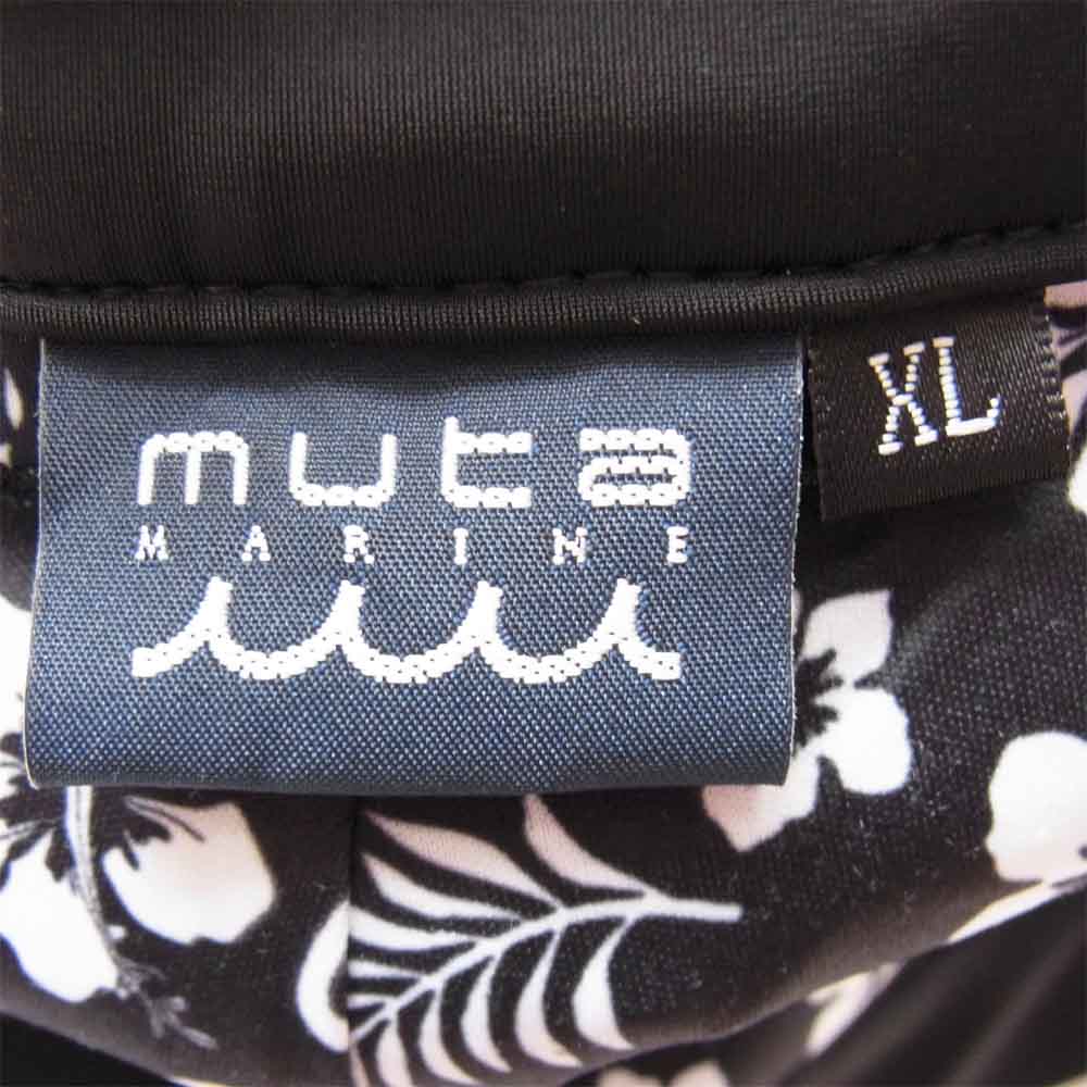 ムータマリン YMMX-180521 サイドライン ナイロン パンツ ブラック系 XL【美品】【中古】