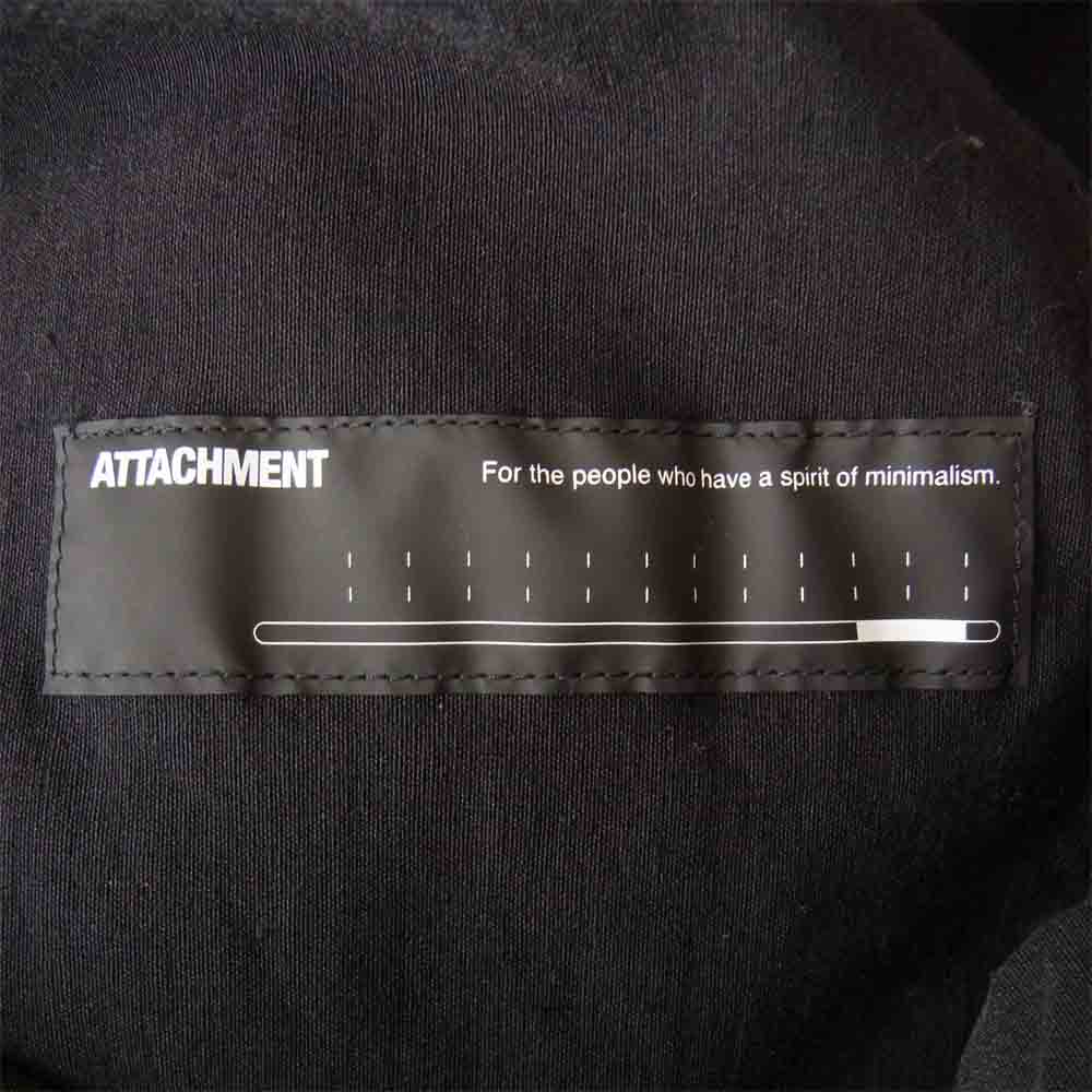 ATTACHMENT アタッチメント 20SS AP01-222 Vi Ny ハイパワーストレッチクロス ジョガーパンツ ブラック系 3【美品】【中古】