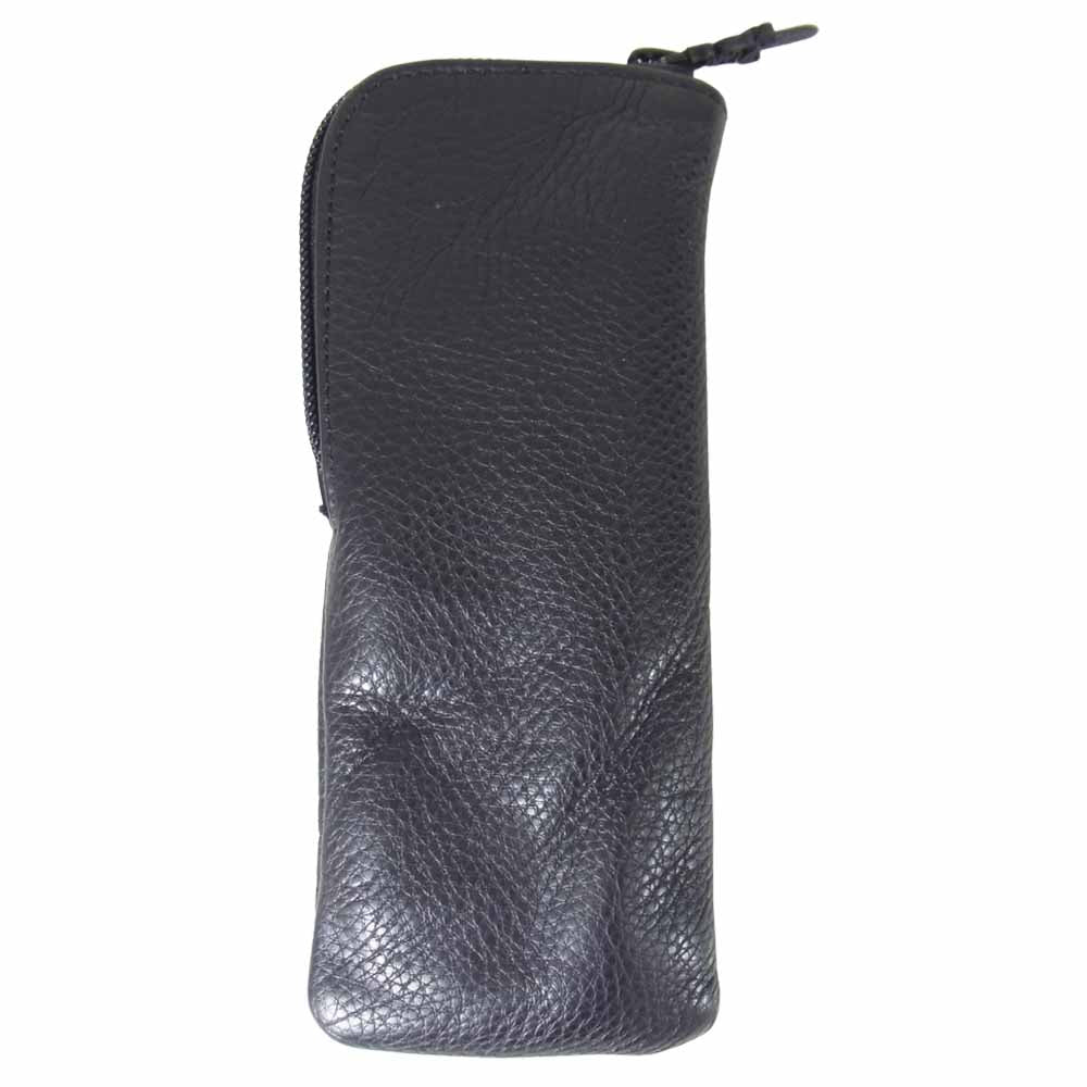 CHROME HEARTS クロムハーツ（原本無） EYEWEAR CASE 3 CHプラス レザー 眼鏡 ケース ブラック系【中古】