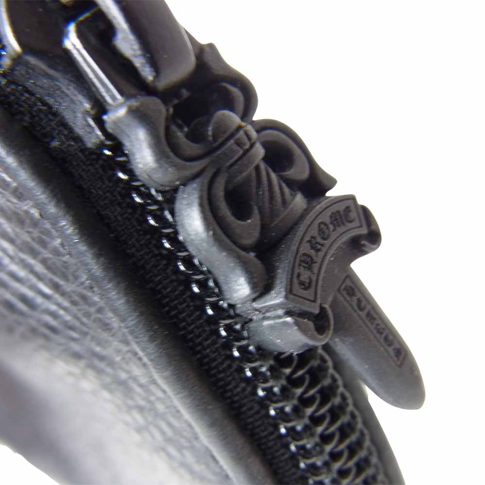 CHROME HEARTS クロムハーツ（原本無） EYEWEAR CASE 3 CHプラス レザー 眼鏡 ケース ブラック系【中古】