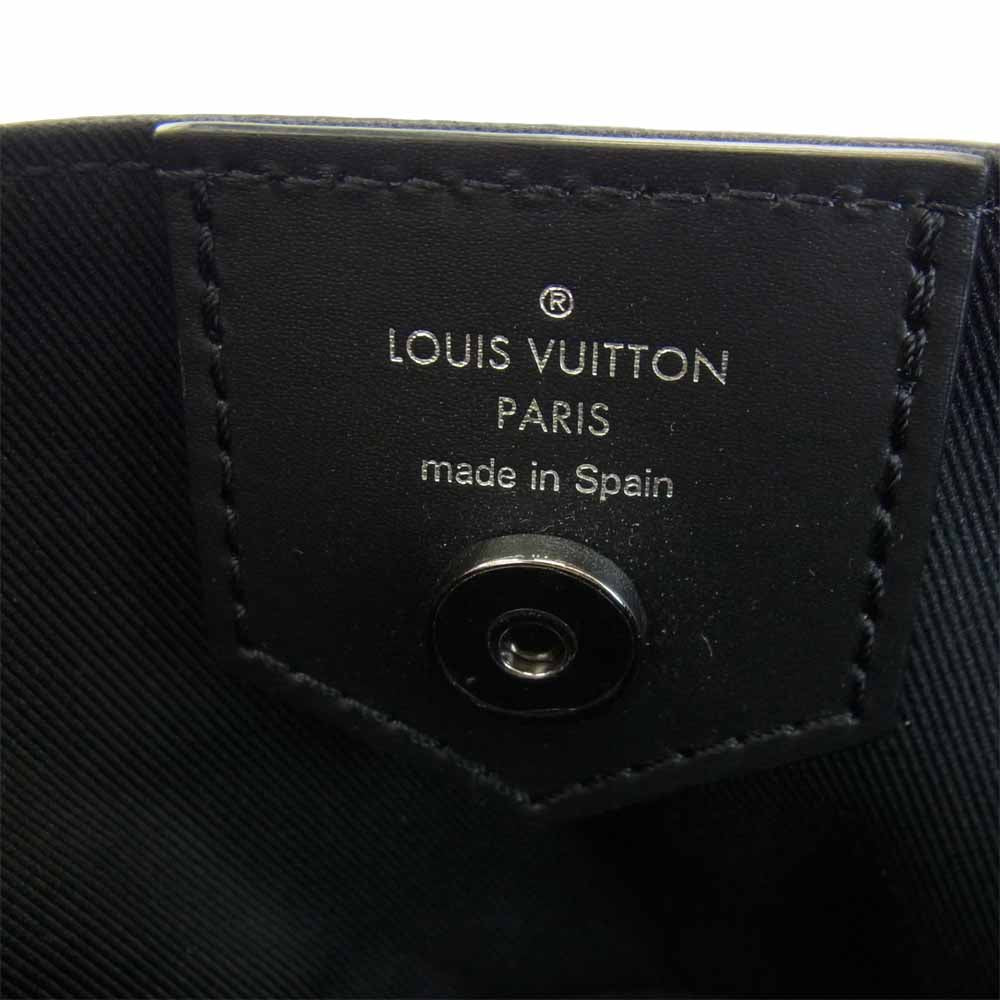 LOUIS VUITTON ルイ・ヴィトン M43421 モノグラム エクリプス アポロ トート バッグ ブラック系【美品】【中古】