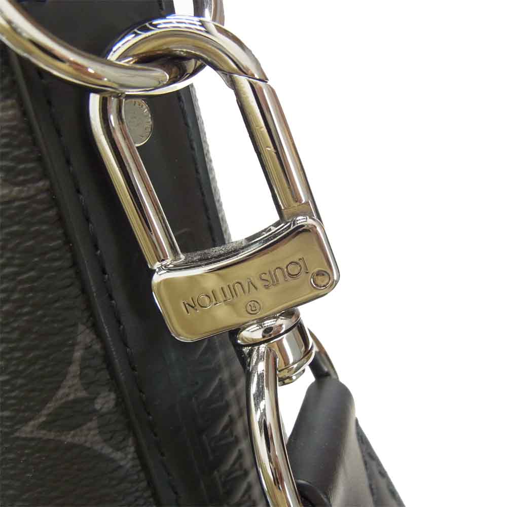 LOUIS VUITTON ルイ・ヴィトン M43421 モノグラム エクリプス アポロ トート バッグ ブラック系【美品】【中古】