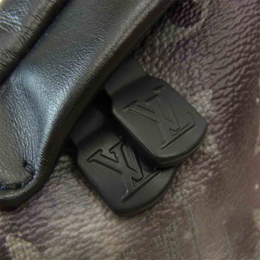 LOUIS VUITTON ルイ・ヴィトン 19SS M44444 モノグラム ギャラクシー ディスカバリー バムバッグ ブラック系 ホワイト系【極上美品】【中古】