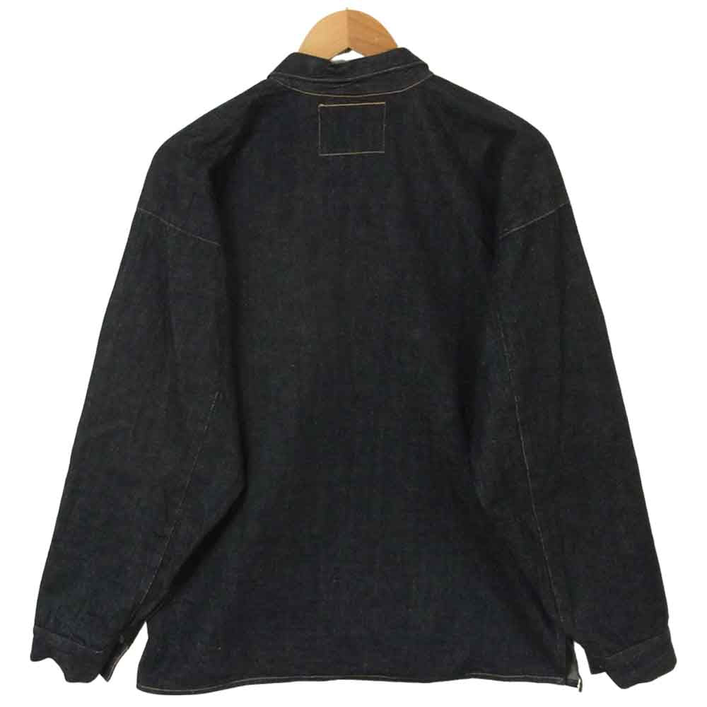 WAREHOUSE ウエアハウス CLOSED FRONT JUMPER 1890 model クローズドフロント ジャンパー プルオーバー インディゴブルー系 40【中古】